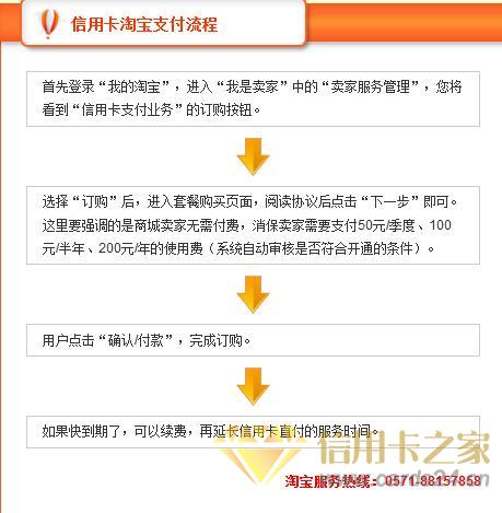 淘宝用信用卡支付的步骤